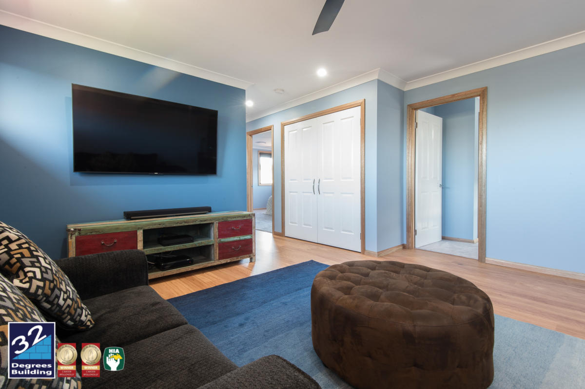 Upstairs living area of Second storey addition, Harrington Park