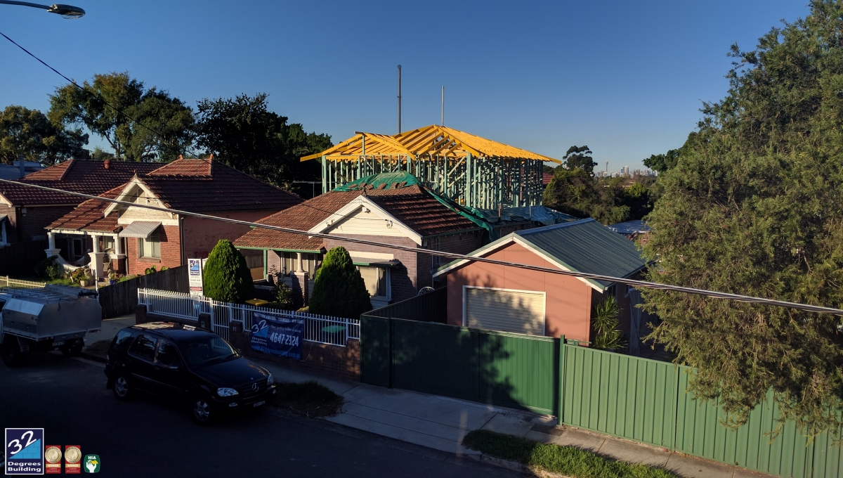 Roof frame done at Croydon with the sneaky city view aswell (2)