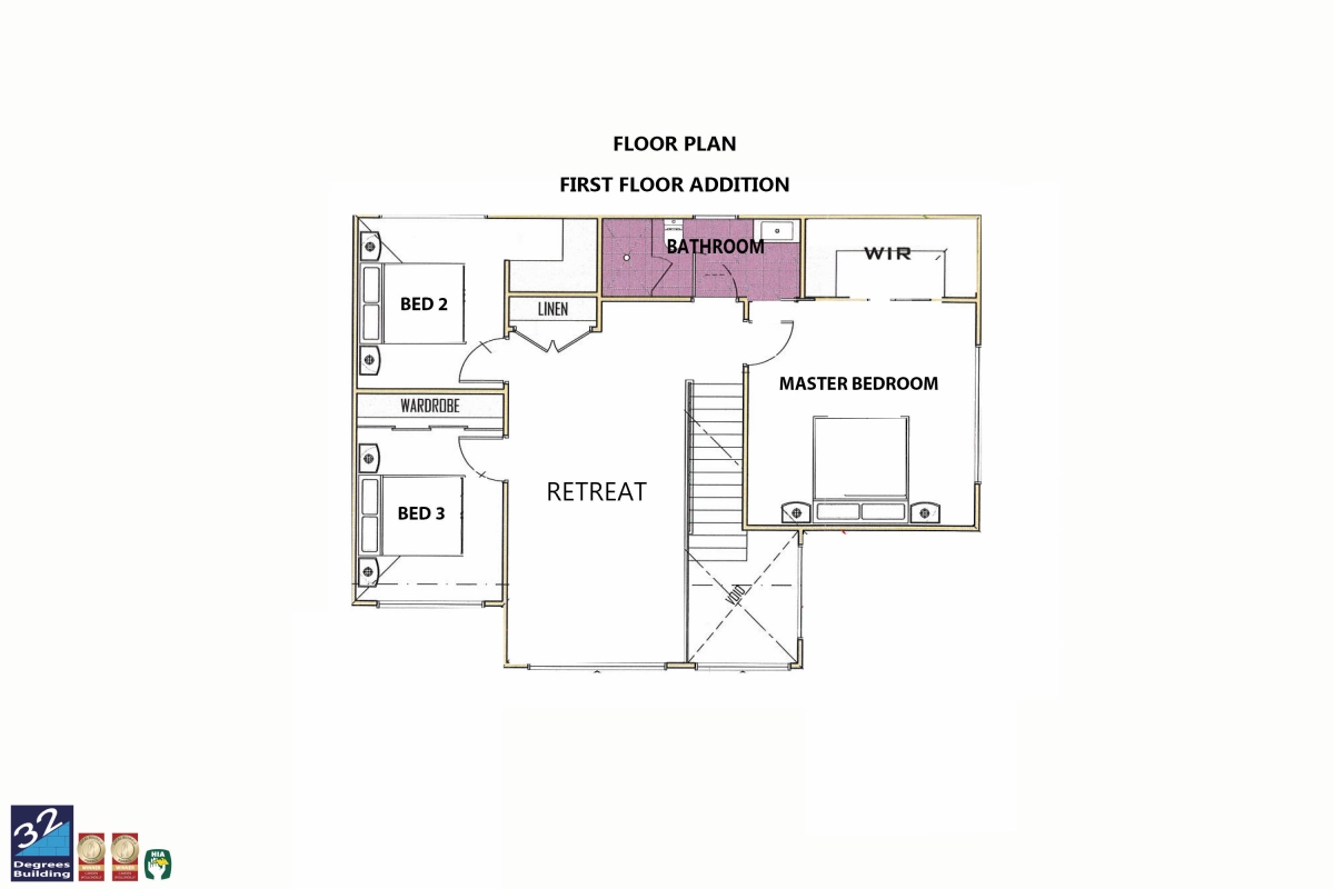 floor plan first floor addition ingleburn